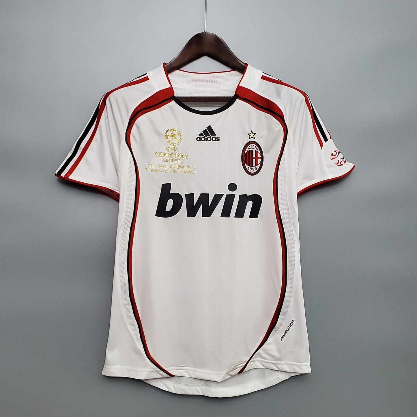 Camisola AC Milan Alternativa Champions League 2006/07